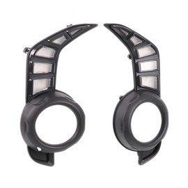 Dreamseek 3 Color LED DRL for Toyota 4Runner N280 2014-2022 Daytime Running Light Fog Lamp Bezel with Dynamic Sequential Turn Signal