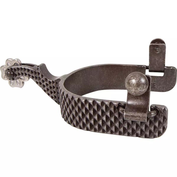 Classic Equine Rasp Spurs 1-Inch Band 1'' Band Null