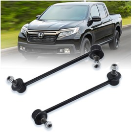 SegurVelo 2Pcs K750110 K750111 Rear Sway Stabilizer Bar End Link Kit Compatible With Honda Ridgeline 2006 2007 2008 2009 2010 2011 2012 2013 2014