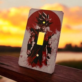3D Printed Goku Light Switch Cover Plate