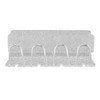 Water Ripple Toothbrush Holder Acrylic Punch Free Wall Mount Toothbrush