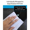 iCloth XL Screen Cleaning Wipes, Lint-Free and Streak-Free, Fast-Drying, Removes
