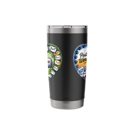 Postal Worker Delivery Service Post Office World Post Day Stainless Steel Insulated Tumbler