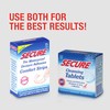 Secure Denture Adhesive Strips - Zinc Free - Waterproof -