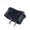 Oval Mini Rocker Switch 26 x 11 mm, 2 Pin