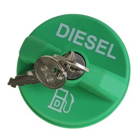 Mcgpsap 10591D Locking Diesel Fuel Cap Gas Cap Fit for Chevy Silverado Express Dodge Ram 2500 3500 W350 D350 ford F-250 E-350 Excursion GMC Sierra Savana MGC791 9MGC791