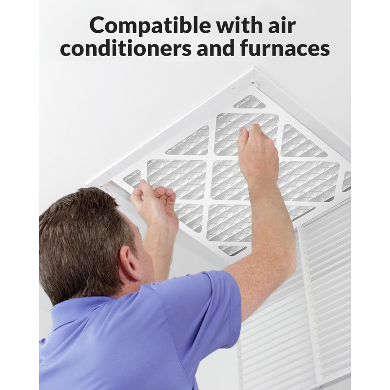 welnek FLRQB5AH23M11 22.7x20.7x4.7 Air Filter Merv 13, Compatible with trane