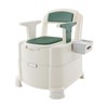 Bedside Commode, Portable Commode Chair with Armrests, Motion Sensor Night