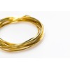 Craft Wire 14 Gauge, Yellow Brass Wire, Round, Dead Soft,
