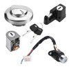 Motorcycle Ignition Switch Fuel Gas Cap Seat Lock Keys for