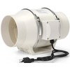 Nalle 4 Inch Inline Duct Fan Radon Fan 50W 280