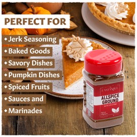 Eastanbul Allspice Ground, 5.29oz, All Spice Seasoning, Ground Allspice, All Spice Powder for Cake, Pimento, Yenibahar, Natural, Vegan, Non GMO