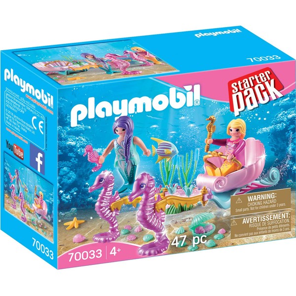 Playmobil Seahorse Carriage and Figure Pack Playset