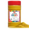 Hygloss Products, Colored Craft Sand in No-Mess Bottle, 1-Lb. Yellow