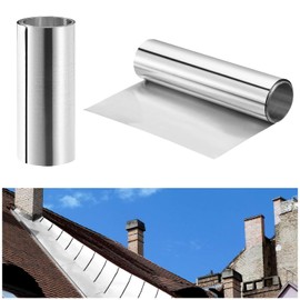 ZHAO 8'' x 13' Aluminum Flashing Roll Roof Flashing, Metal Roofing Panels Roof Strip for Sealing Windows Doors, Shed Weatherproofing Areas
