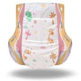 LANDOFGENIE Adult Diapers for Women with Tabs Printed Adult Diapers ABDL Diapers Medium 10 Pieces (Medium 28"-38")