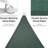 INFRANGE Sun Shade Sails Triangle 4' x 8' x 8.9'