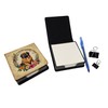 Caroline's Treasures Tibetan Mastiff and Flowers PU Leather Note Paper