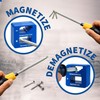 MeasuPro Demagnetizer and Magnetizer - Blue - for Screwdrivers Tips,