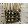 Holder for 50 Bits for Küpper Perforated Wall and Euro