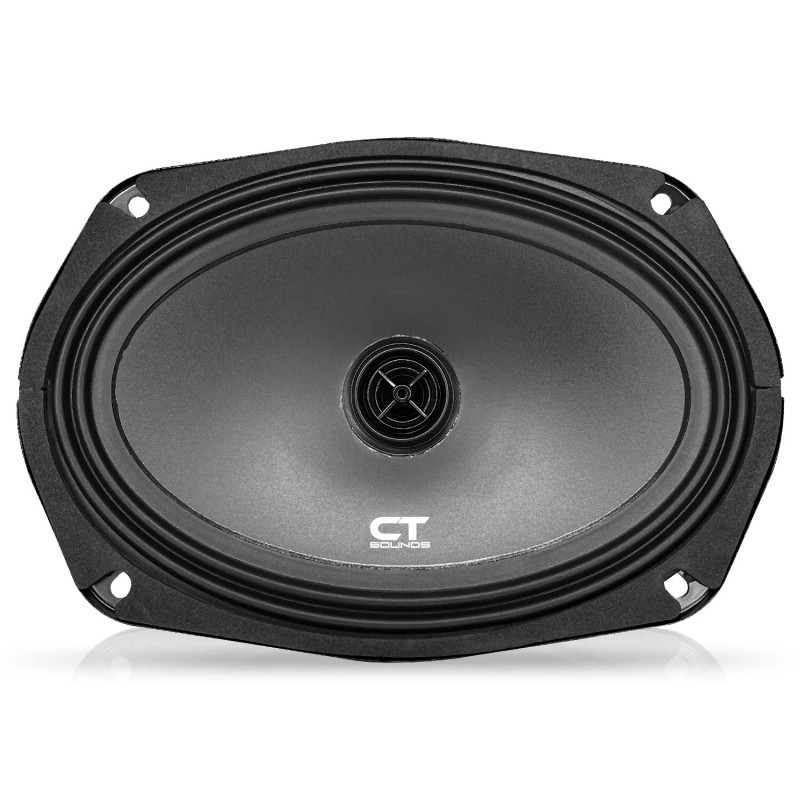 CT Sounds Tropo 6x9” 160 Watt Shallow-Mount Coaxial Car Speakers,