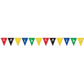 Beistle Summer Sports Pennant Banner