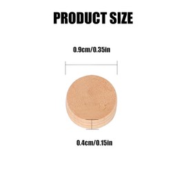 Pack of 4 Trumpet Cork Pads Repair Cork Pads Water Key Cork Spit Valve Cork Trumpet Repair Cork Pads Water Key Cork Pad Seal for Repairing Trumpet