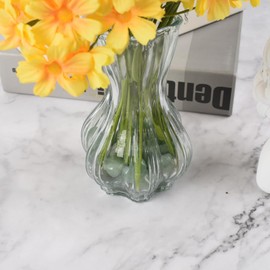 LUEYAO Natural Agate Crystal Square Mixed Color for Vase Fillers Mixed Colour Stone for Succulent Garden Decoration Craft Project Fish Tank Bottom Decoration Green 200g 30-40PCS