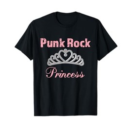 Punk Rock Princess Awesome Punk Rocker Emo Rockstar T-Shirt