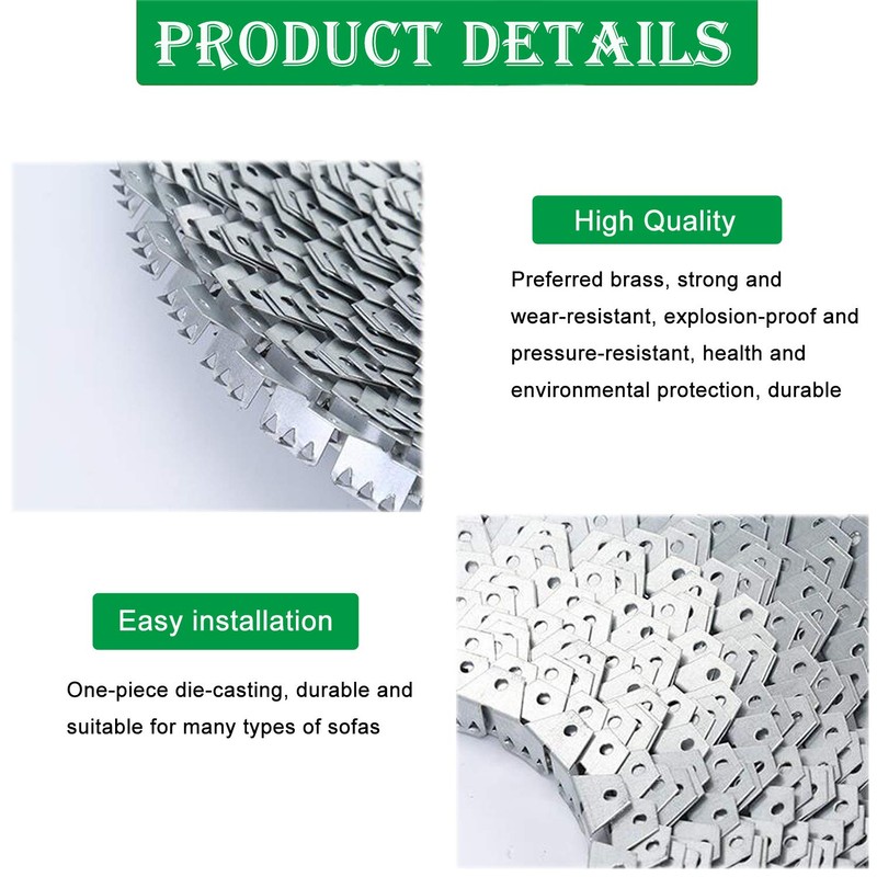 32ft Upholstery Metal Flexible Tack Strip for Furniture, Chairs, Sofas