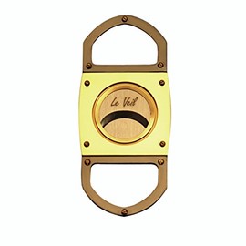 Le Veil Premium Stainless Steel Guillotine Double Blade (54R, Gold)