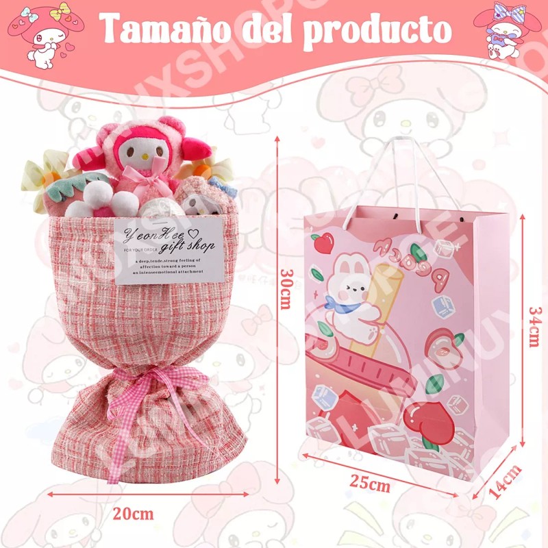 XS Bouquet Ramo De Peluches Mini Melody Regalos San Valentín