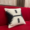 SHIVCASA Hand Loom Woven Kilim/Aztec Pillow Covers 18x18 – 100%