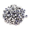 binifiMux 100pcs 304 Stainless Steel M5-0.8 Nylock Nylon Inserted Self