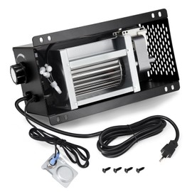 Criditpid S31105 Blower with Thermostat, Wood Stove Blower Fan for GHP Group, Monessen/Majestic (MHSC Brands), Majestic Dutchwest Windsor, CFM US Century Plate Steel Freestanding Wood Stove Fireplace.