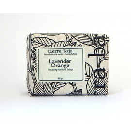 Tierra Baja Jabon Natural en barra Lavanda Naranja 100 gr
