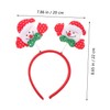 FOMIYES 8pcs Christmas Headbands for Boys and Girls Adorable Holiday