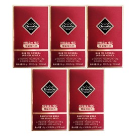Grain On Pharoenzyme Red Encapsulation 3g x 30 packets (5) / JJ Mall / 그레인온 파로효소 레드 캡슐레이션 3g x 30포 5개 / JJ몰