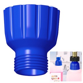 Antifreeze Bottle to Hose No Spill Adapter, Rv Winterizing Adapter, Antifreeze Hose Adapter, for RV, Camper, Marine, Leakproof Connection to 3/4" Garden Hose and Antifreeze Bottle (1PCS)