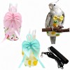 Magnoloran 2 Pcs Bird Diapers Bird Harness Flight Suits Diapers