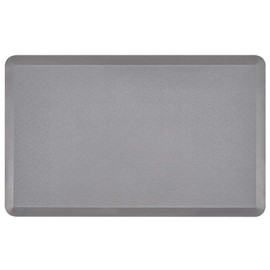 K KAZSAIFO Kitchen Mats for Floor,1/2 Inch Thick Kitchen Floor Mats Cushioned Anti Fatigue 17.3"x 28" Non Slip Waterproof Comfort Standing Desk Mat Kitchen Rugs for Home, Office, Sink,Garage(Grey)