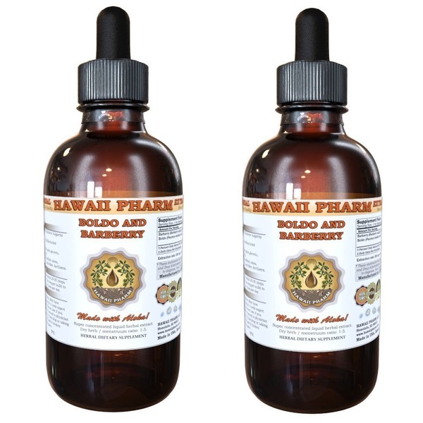 Boldo (Peumus boldus) and Barberry (Berberis vulgaris) Liquid Extract 2x2