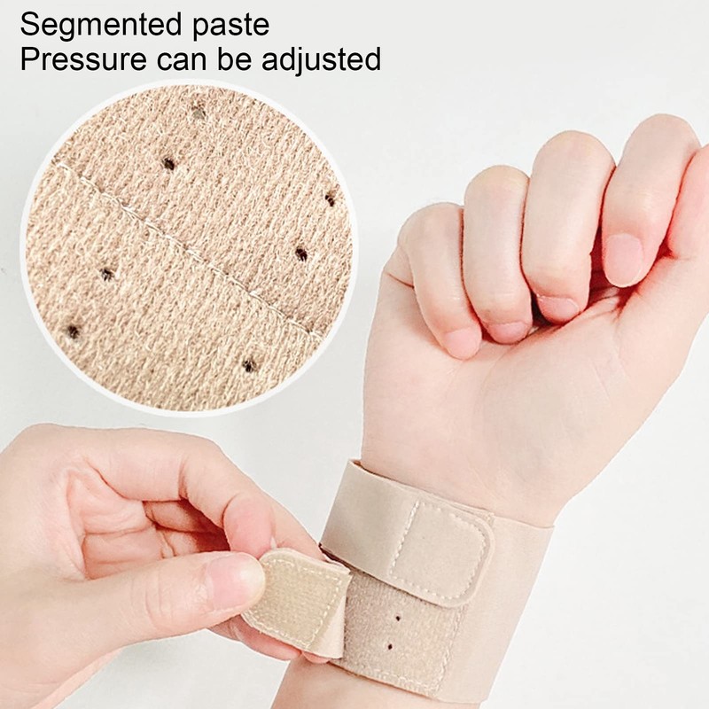 2Pcs Wrist Brace for TFCC Tears, Adjustable Ultra Thin Compression