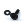 Speedy Fasteners Black Aluminium Motorcycle Wind Screen Windshield Bolts Washers