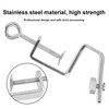 WGFOIP Sturdy Stainless Steel Knitting Machine Table Clamp Replacement Part