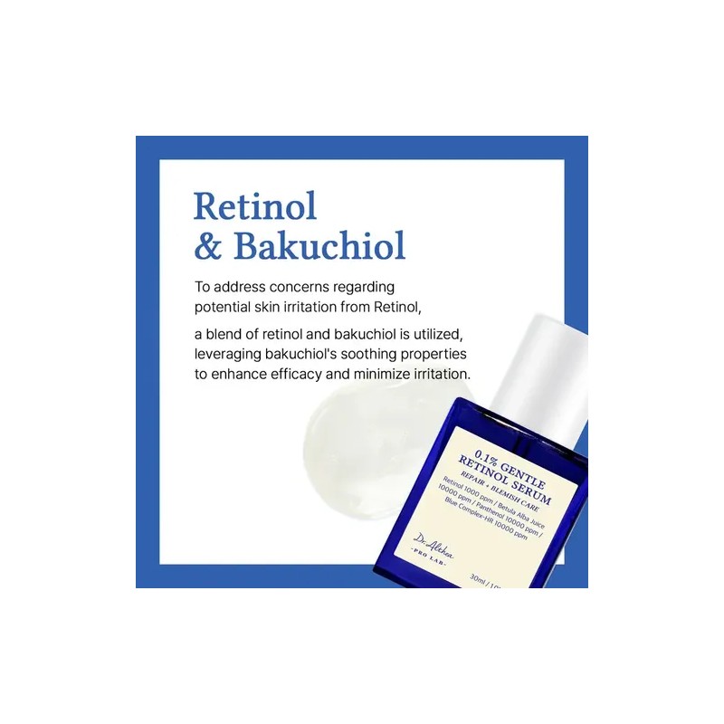 Dr. Althea 0.1% Gentle Retinol Serum 30ml Todo Tipo De
