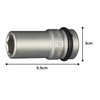 TONE Impact Long Socket 4NV-14L Drive 0.5 inch (12.7 mm)