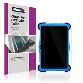 dipos I 2 x Clear Screen Protectors for EagleSoar Children's Tab 7 Inch Screen Protector, Ultra Thin, Case-Friendly, Fingerprint Compatible