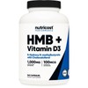 Nutricost HMB (1000mg) and Vitamin D3 (4000 IU) Supplement -