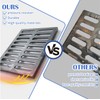 Cast Iron Drain Grate, 16 * 20in Outdoor Drain Cover,